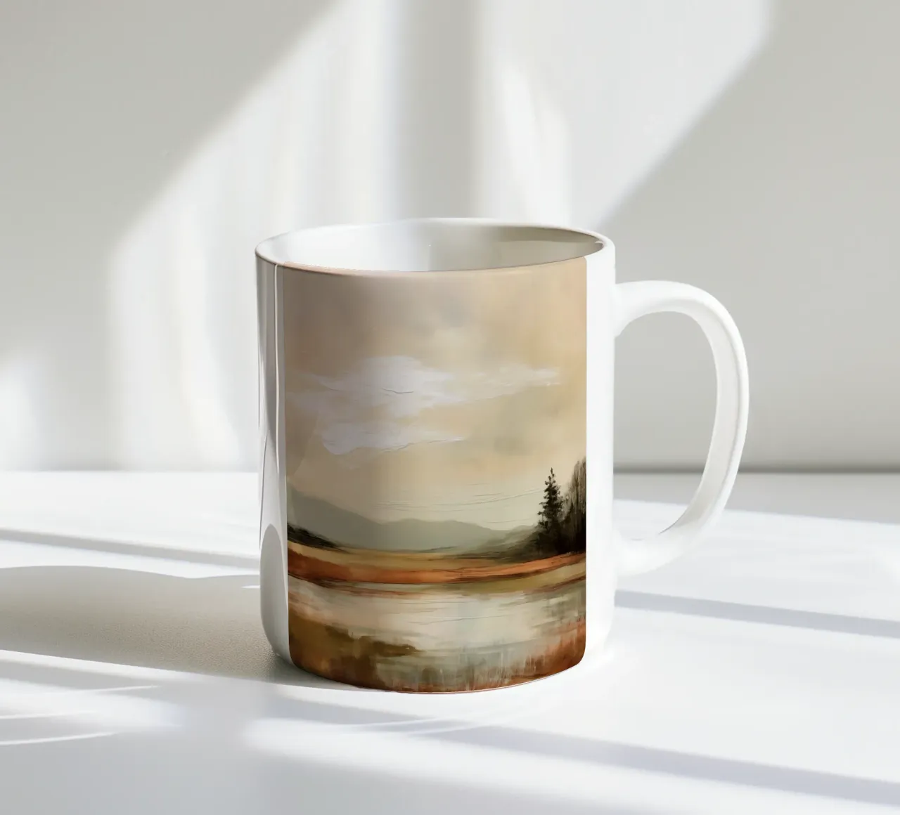 Golden Stillness tazza in ceramica da treechild