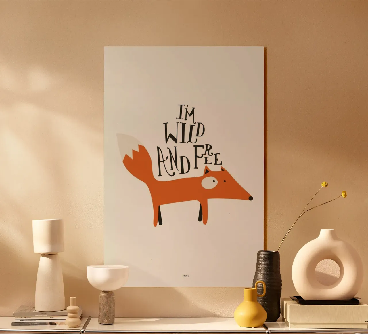 Wild And Free plexiglass da Iglou