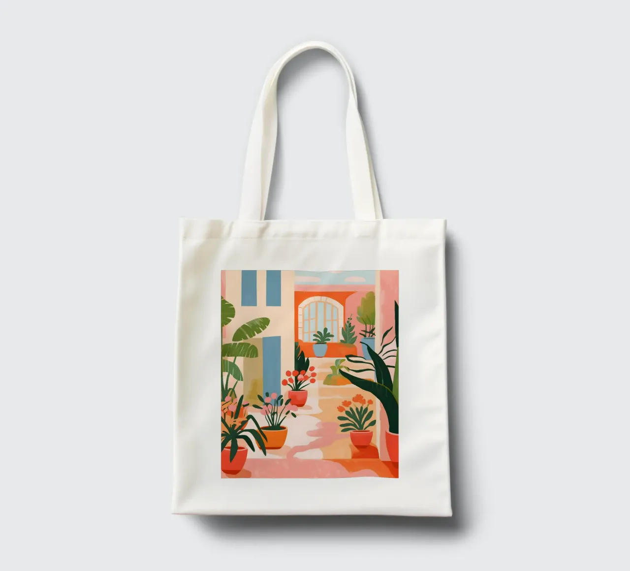 Cortile interno esotico borsa in juta da Whole©