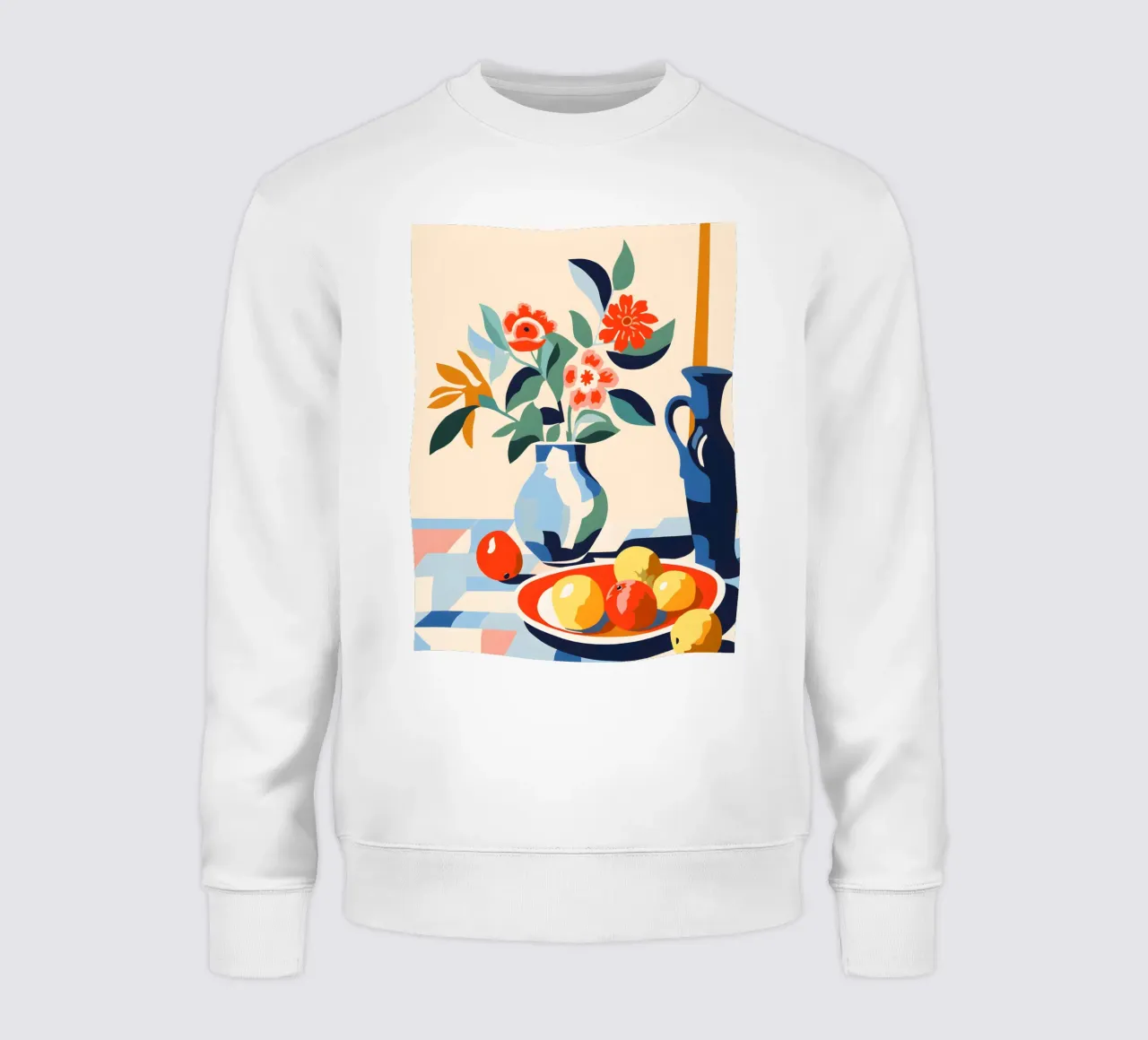 Vaso di fiori con frutta felpa da Whole©