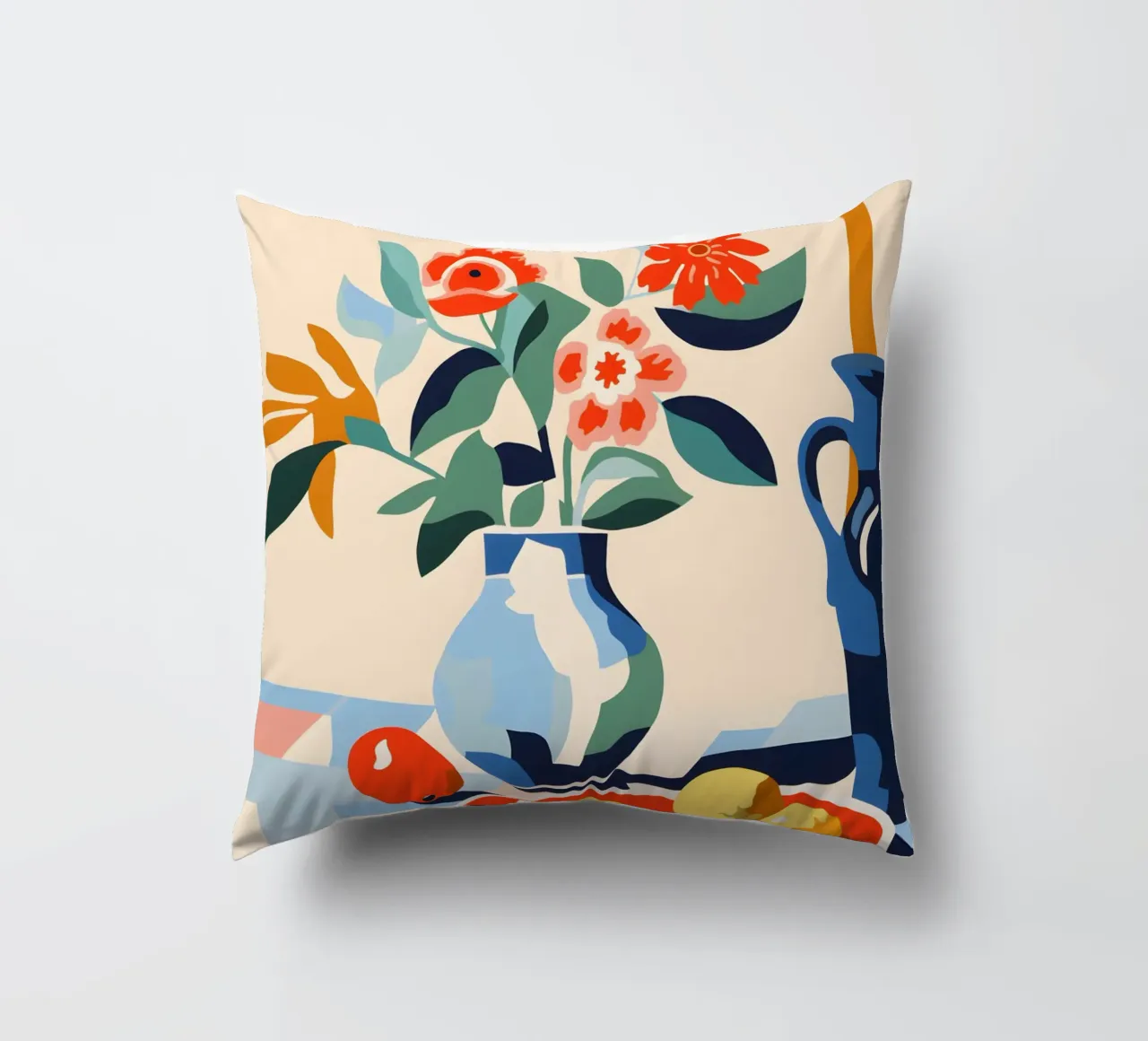 Vaso di fiori con frutta cuscino da Whole©