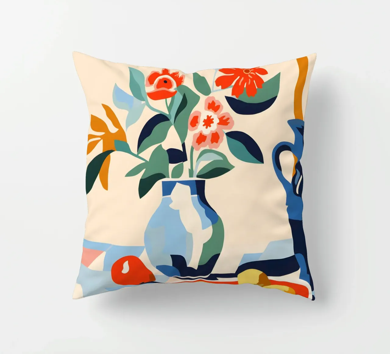 Vaso di fiori con frutta cuscino da Whole©