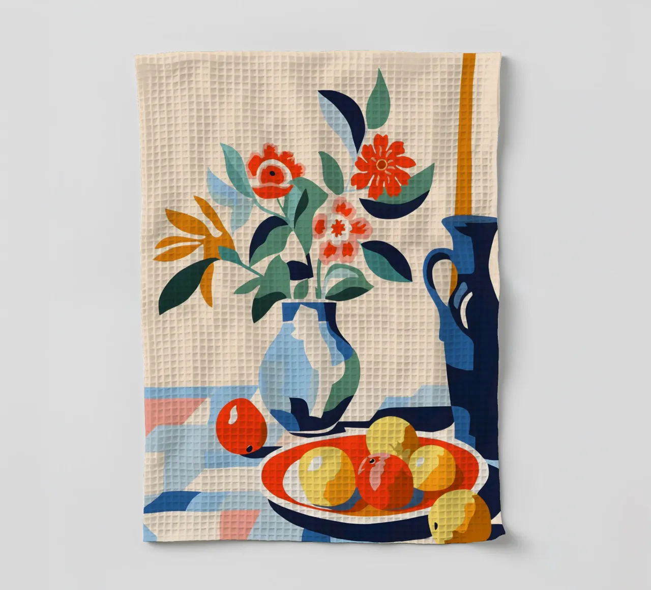 Vaso di fiori con frutta canovaccio da cucina da Whole©