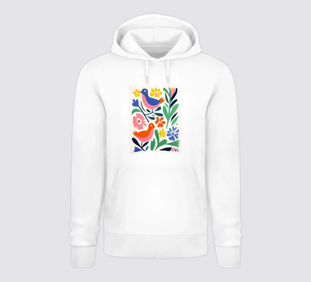 Birds & Flowers Design hoodie by Whole©
