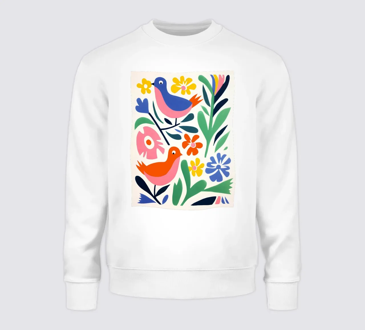 Oiseaux & fleurs Design sweat de Whole©