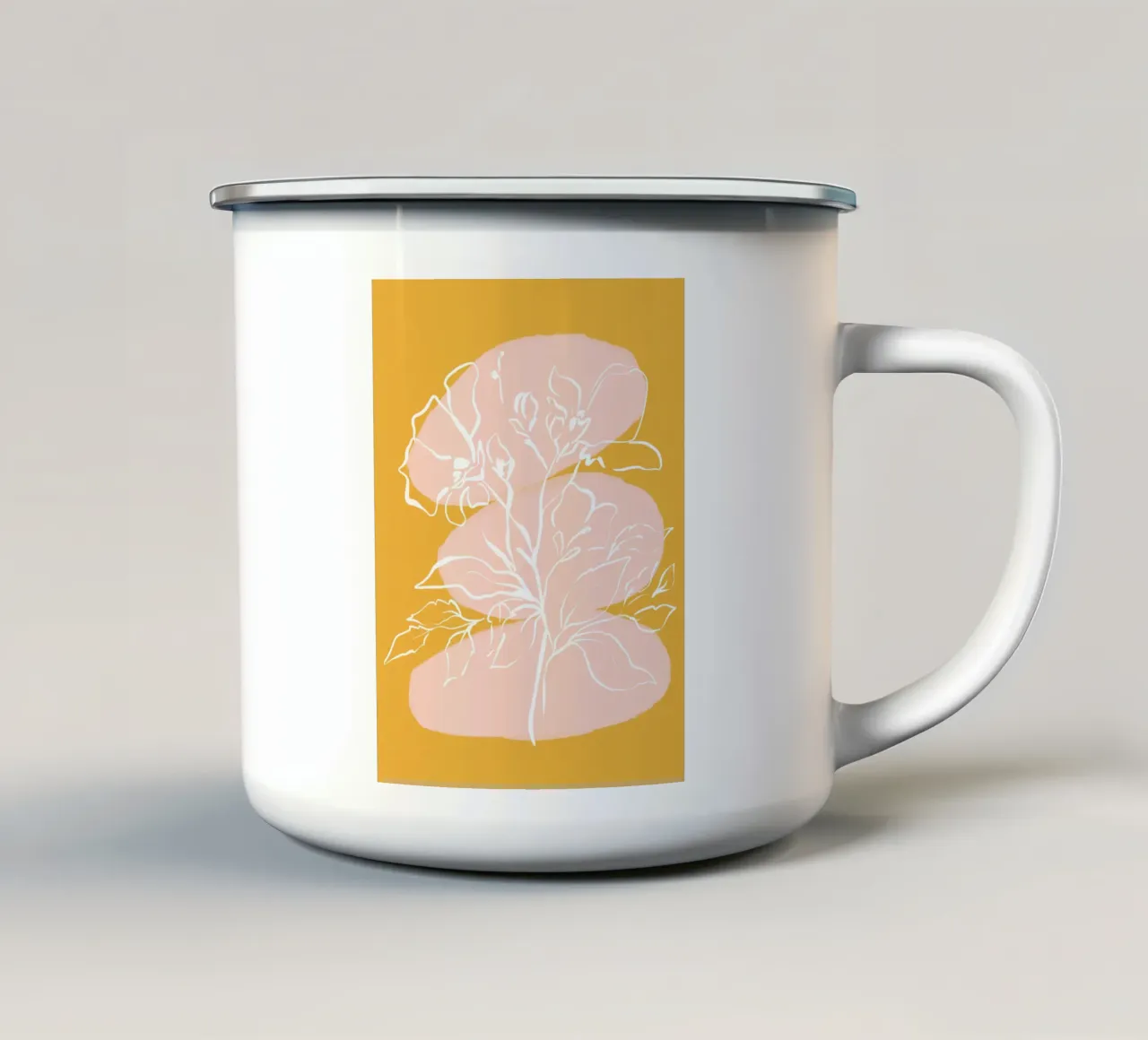 Vie Simple No 83 emaille mok van treechild