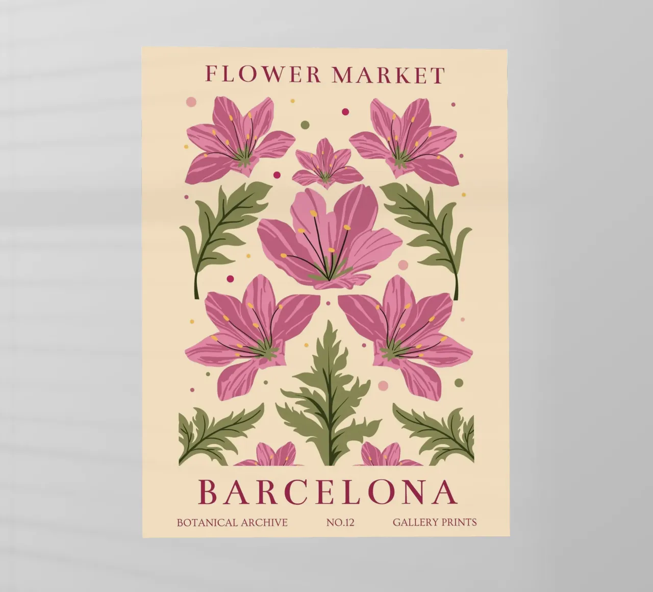 Splendore di fiori Barcellona pellicola backlit da Whole©