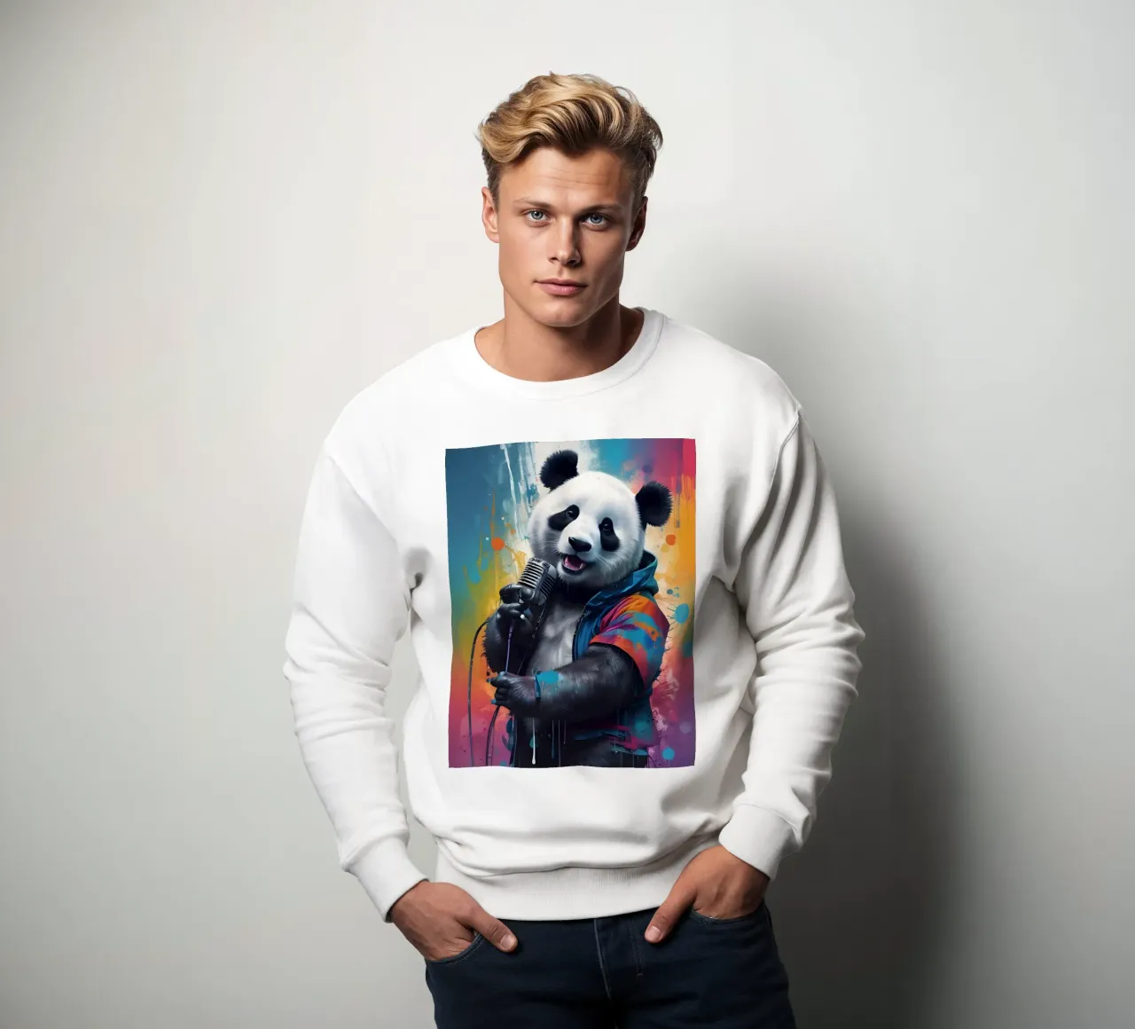 Panda vocal felpa da MakArena