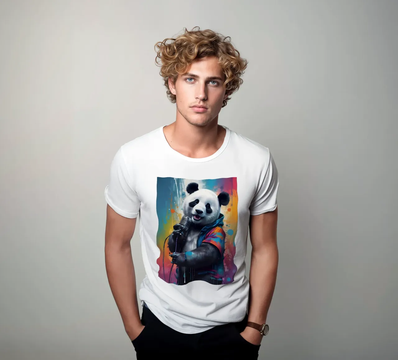 Panda vocal t-shirt da MakArena