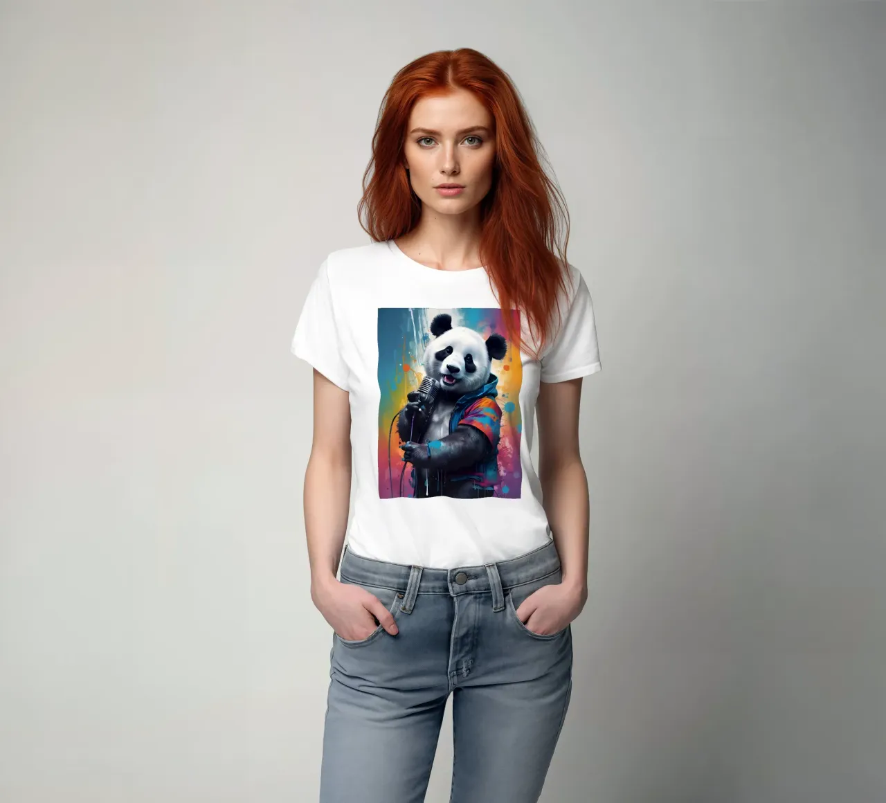 Panda vocal t-shirt da MakArena