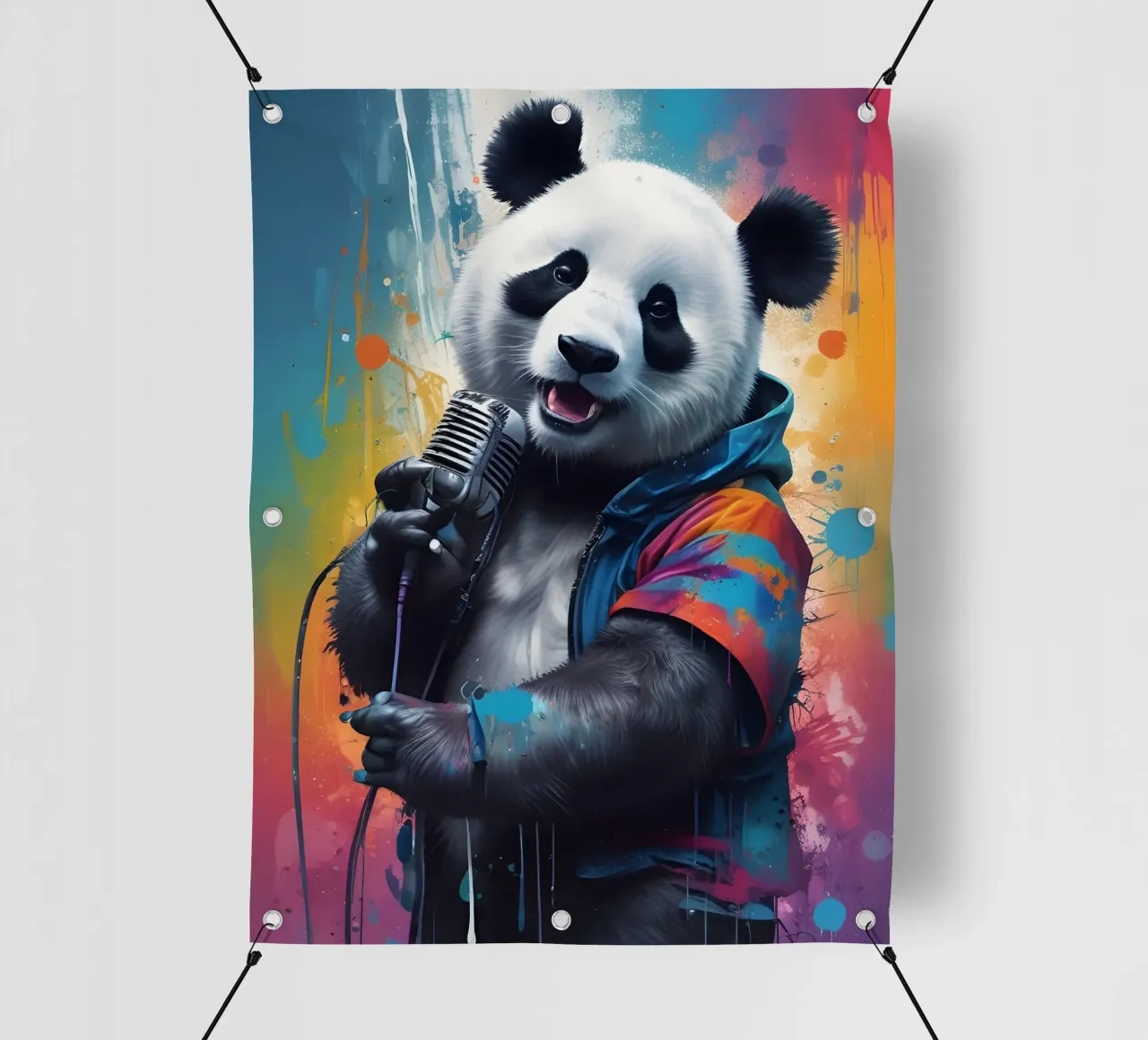 Panda vocal telo in pvc da MakArena
