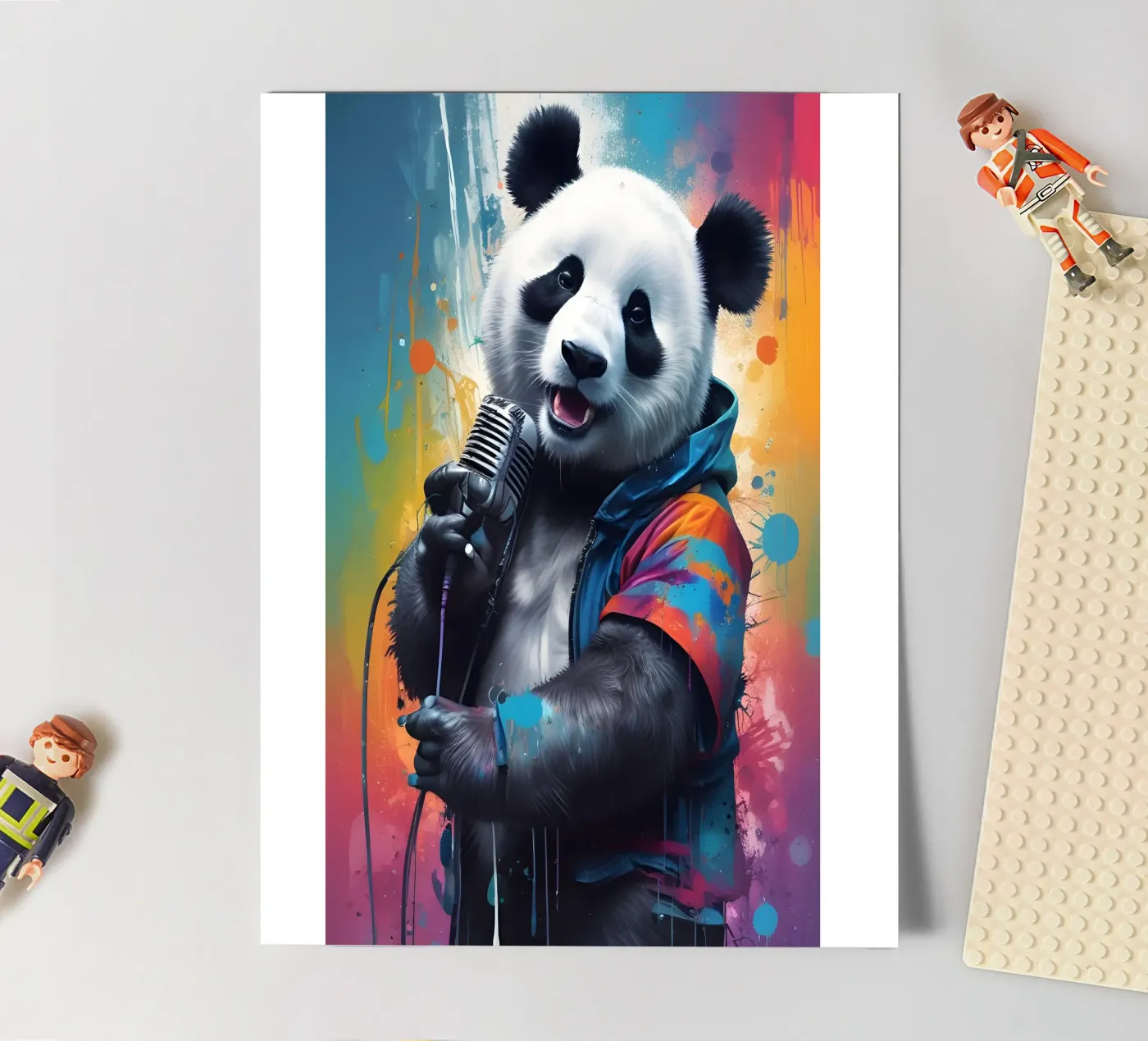 Panda vocal sticker sheet by MakArena