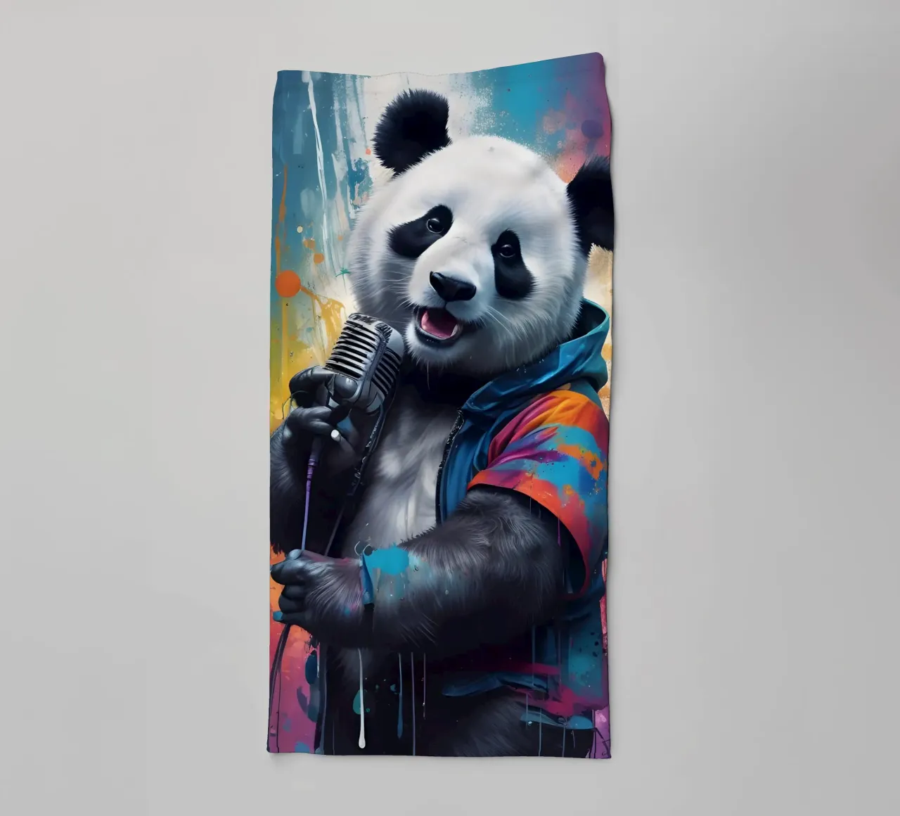 Panda vocal asciugamano da bagno da MakArena