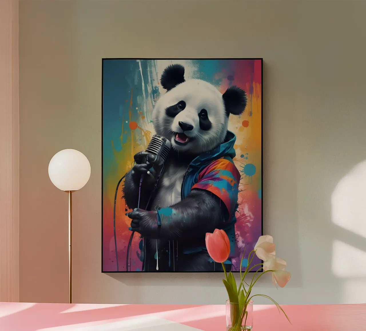 Panda vocal plexiglass da MakArena