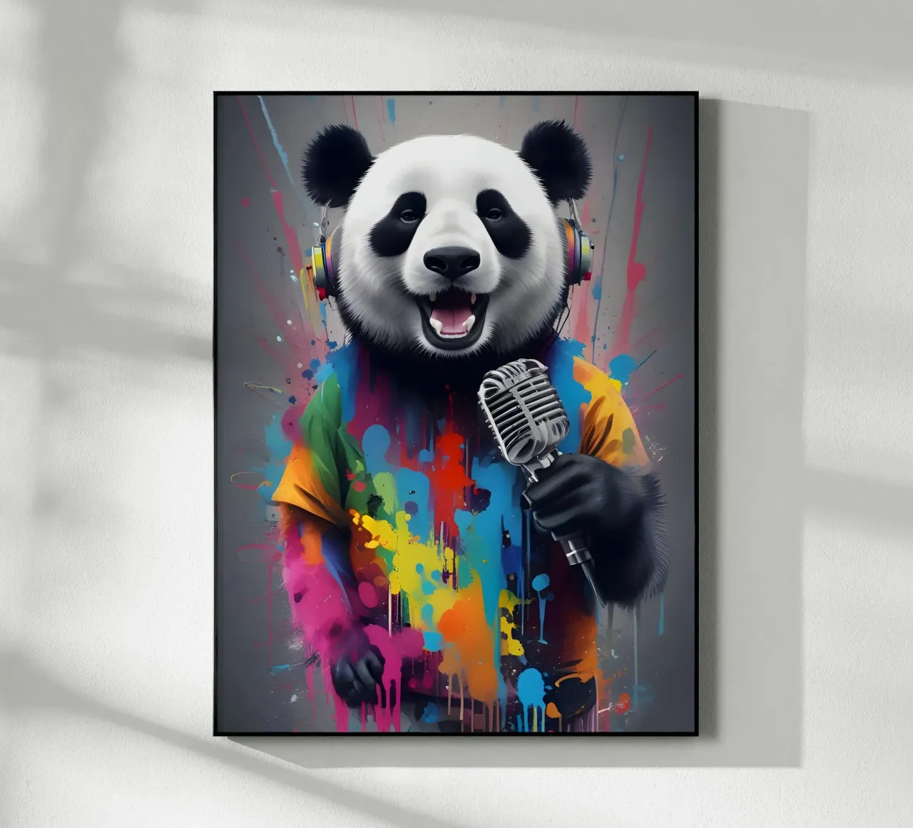 Happy panda vocal plexiglass da MakArena