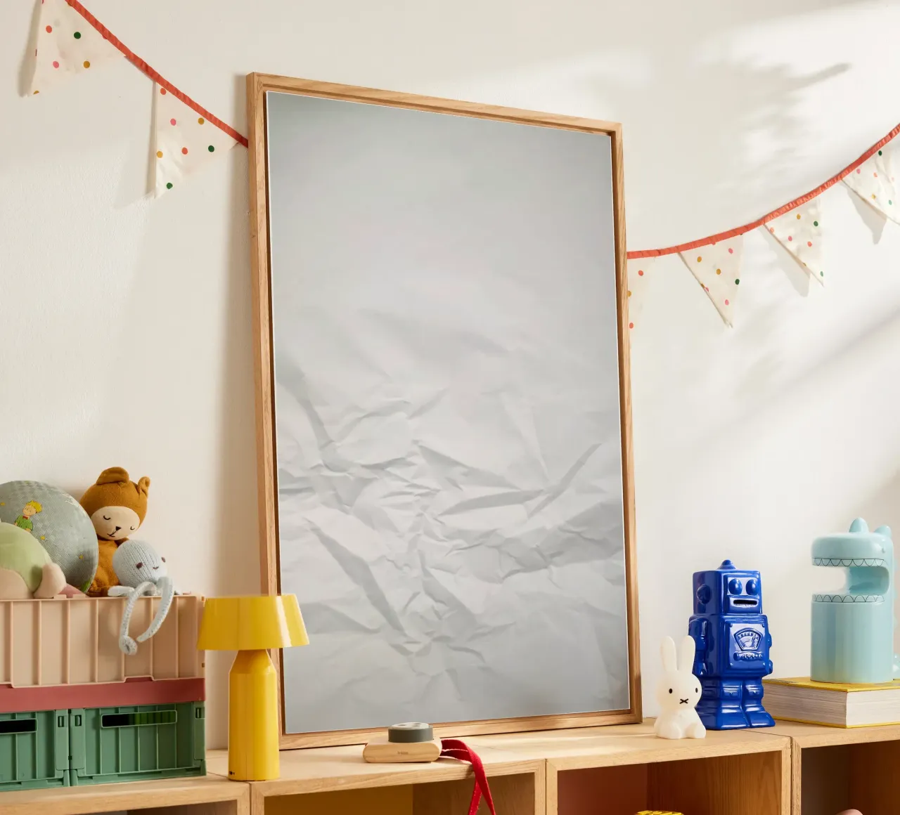 Paper Landscape acrylic glass by Studio Nahili