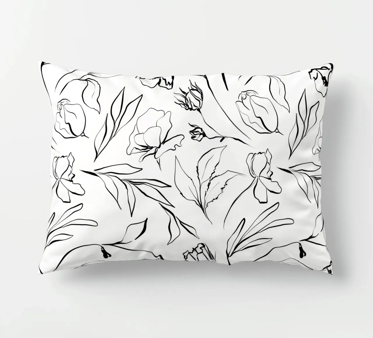 Simple Floral Pattern No 1 cuscino da treechild