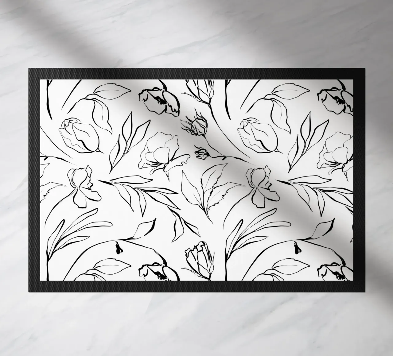 Simple Floral Pattern No 1 zerbino da treechild