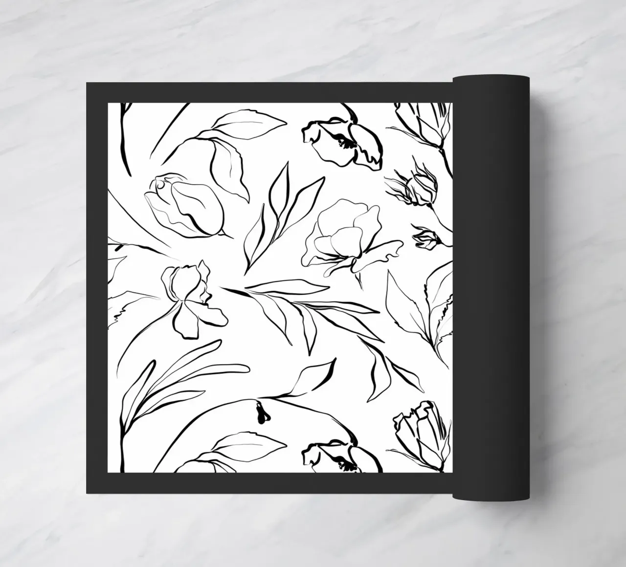 Simple Floral Pattern No 1 zerbino da treechild