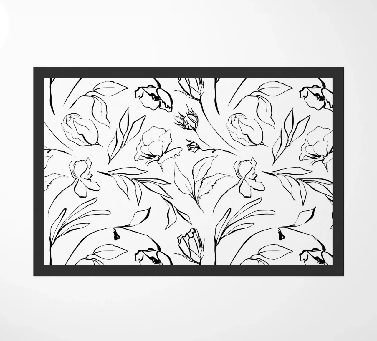 Simple Floral Pattern No 1 zerbino da treechild