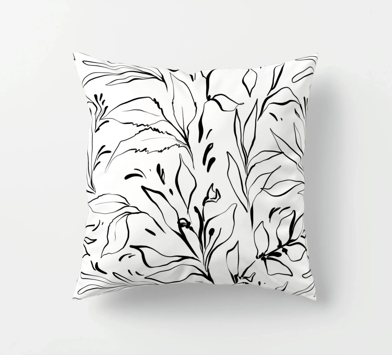 Simple Floral Pattern No 3 cuscino da treechild