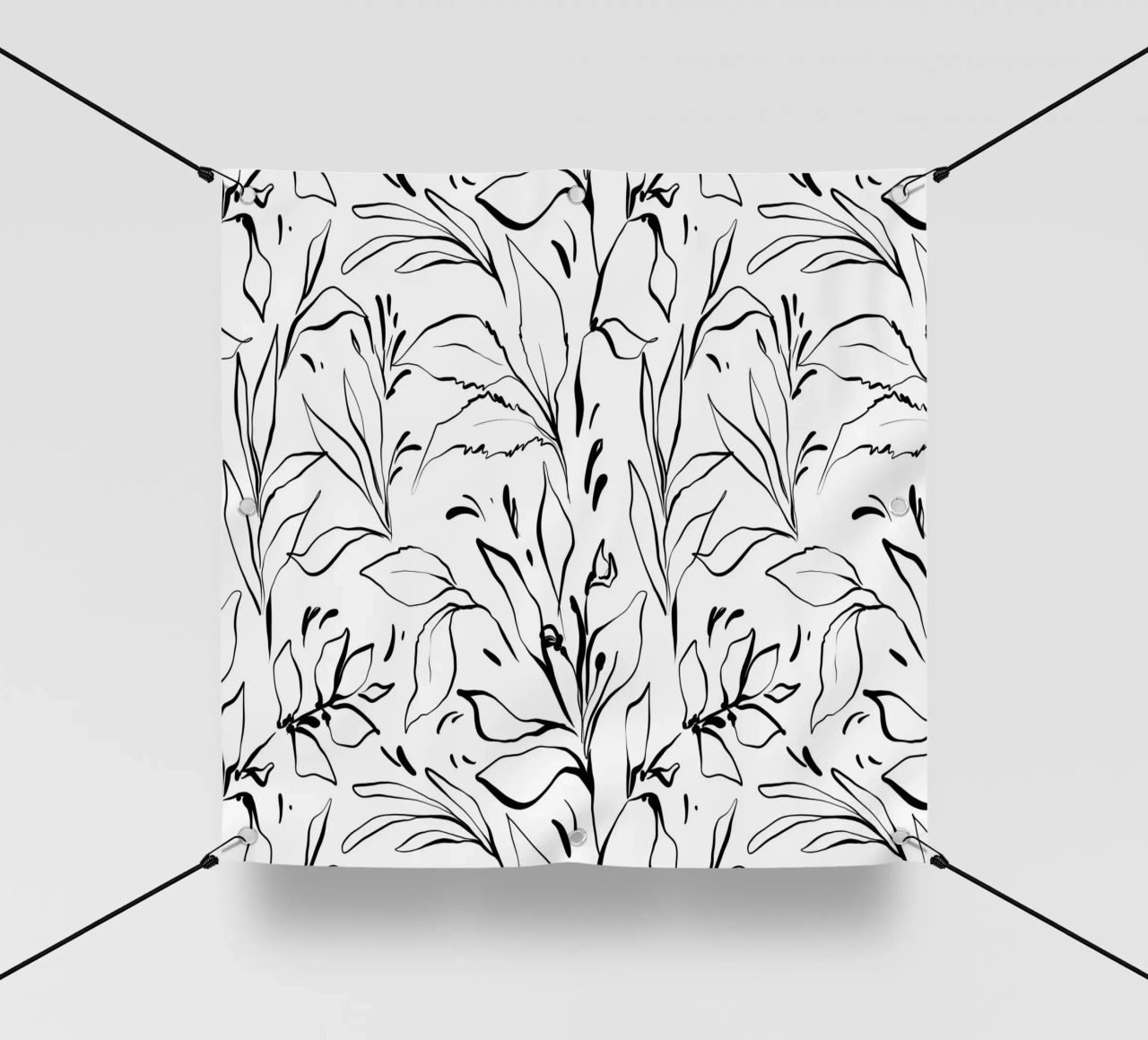 Simple Floral Pattern No 3 telo in pvc da treechild
