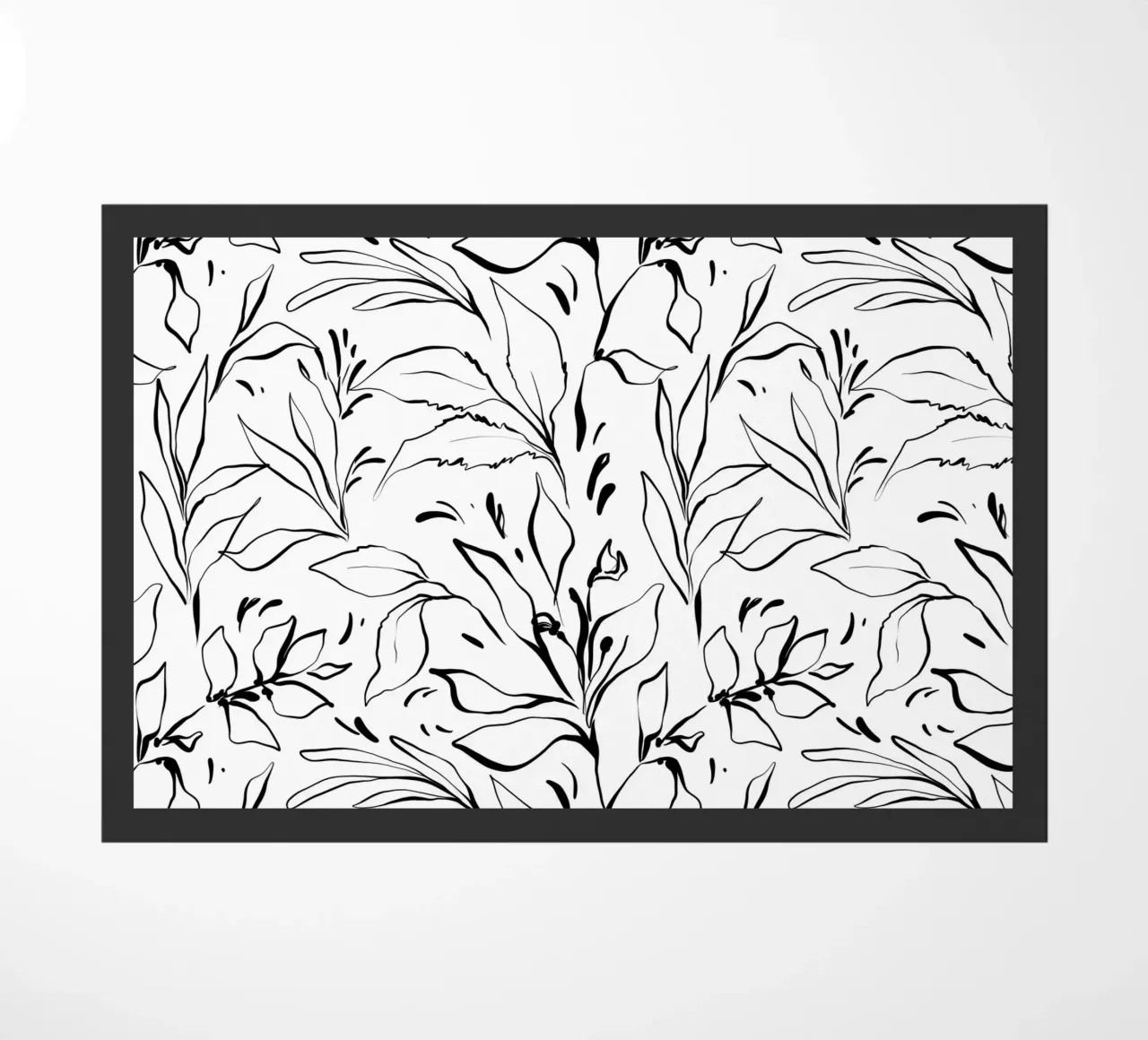 Simple Floral Pattern No 3 felpudo de treechild