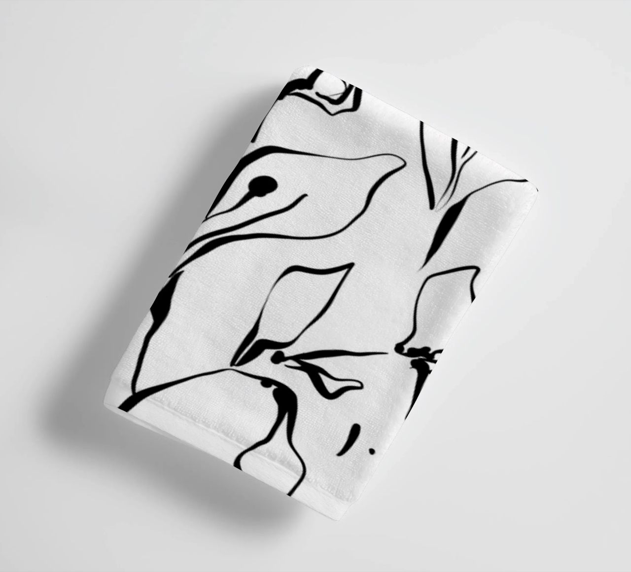 Simple Floral Pattern No 3 asciugamano da bagno da treechild
