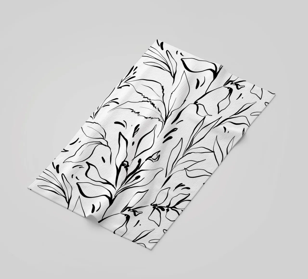 Simple Floral Pattern No 3 toalla de playa de treechild