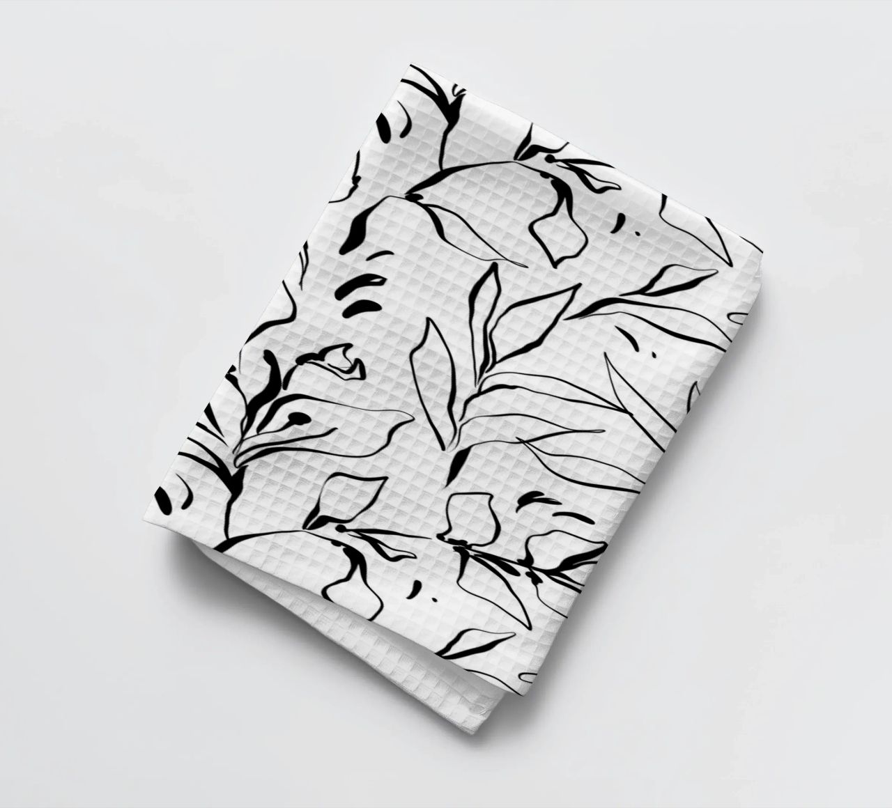 Simple Floral Pattern No 3 canovaccio da cucina da treechild