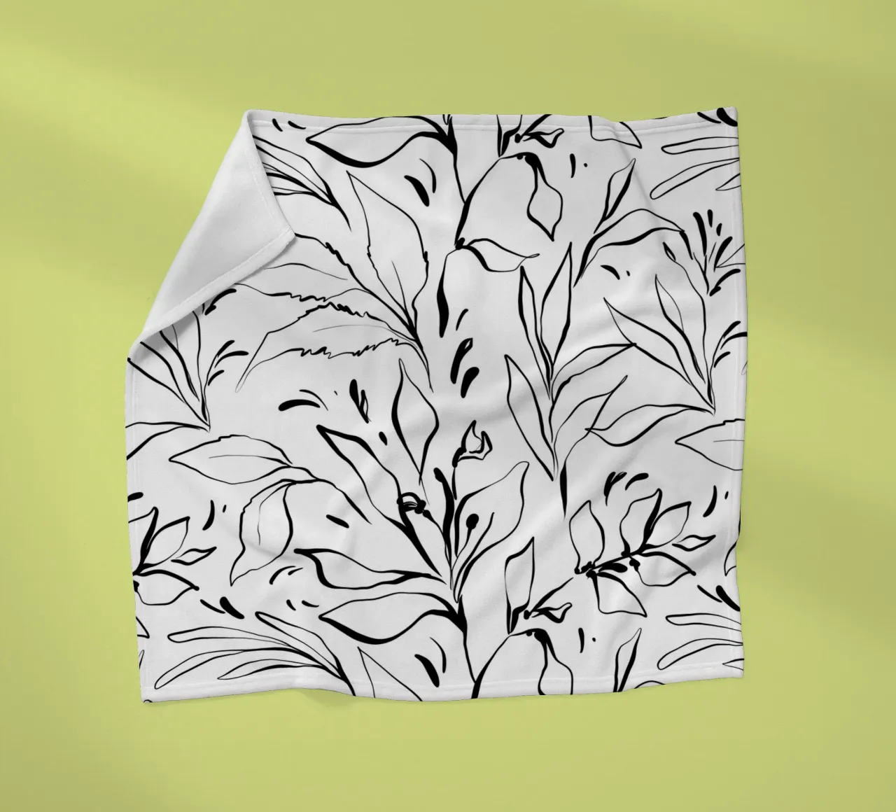 Simple Floral Pattern No 3 coperta in pile da treechild