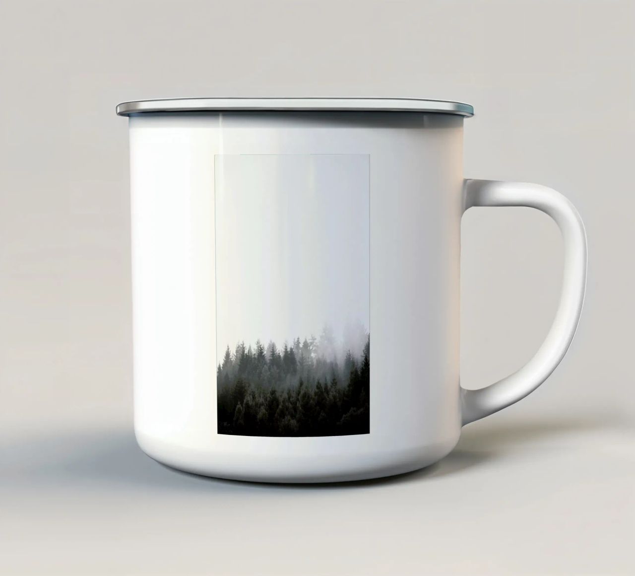 Walk Through The Forest tazza in smalto da Studio Nahili