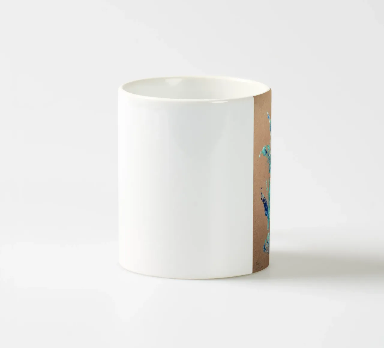 NATURAL STYLE 20 tazza in ceramica da Thierry Vobmann Abstract painting