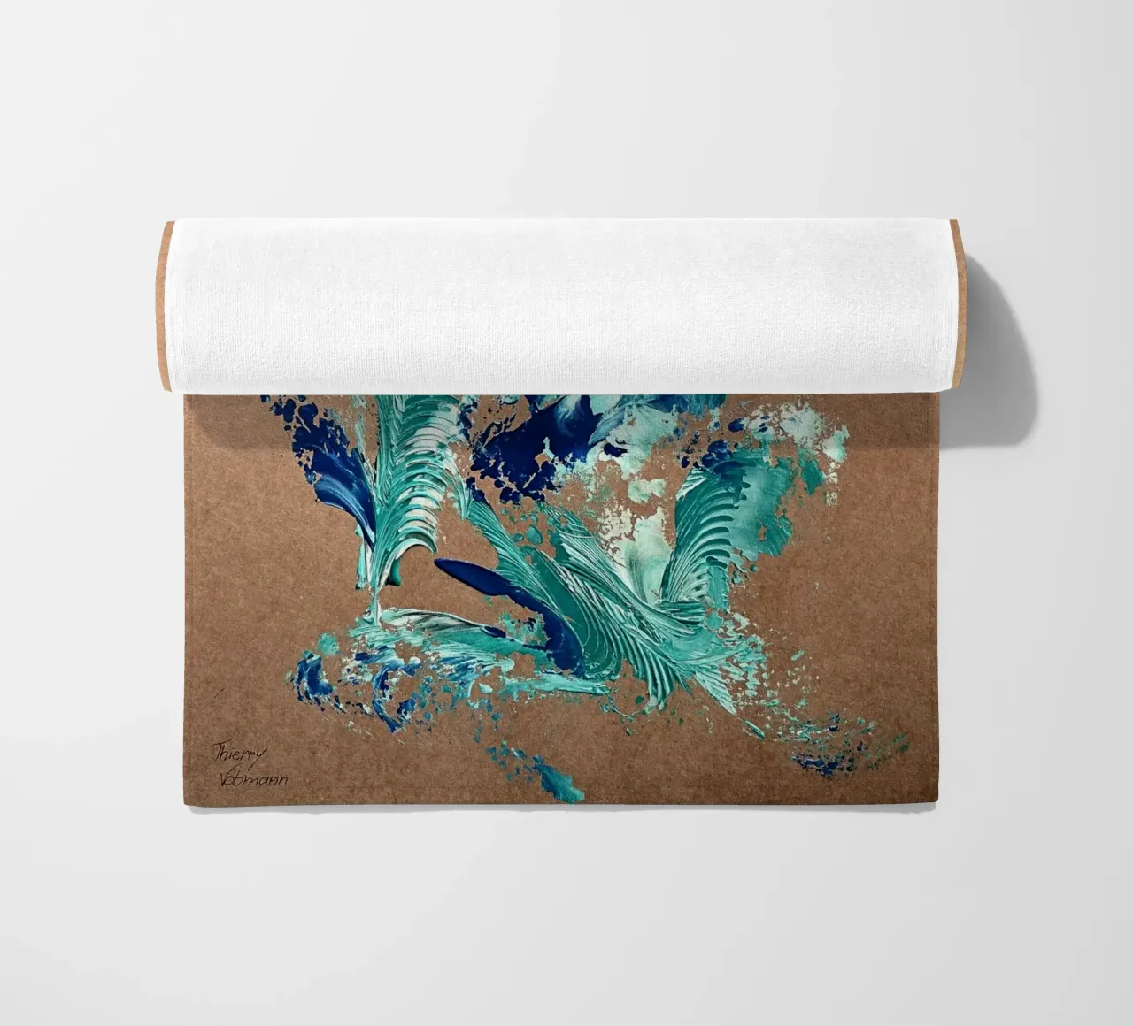 NATURAL STYLE 20 telo mare da Thierry Vobmann Abstract painting