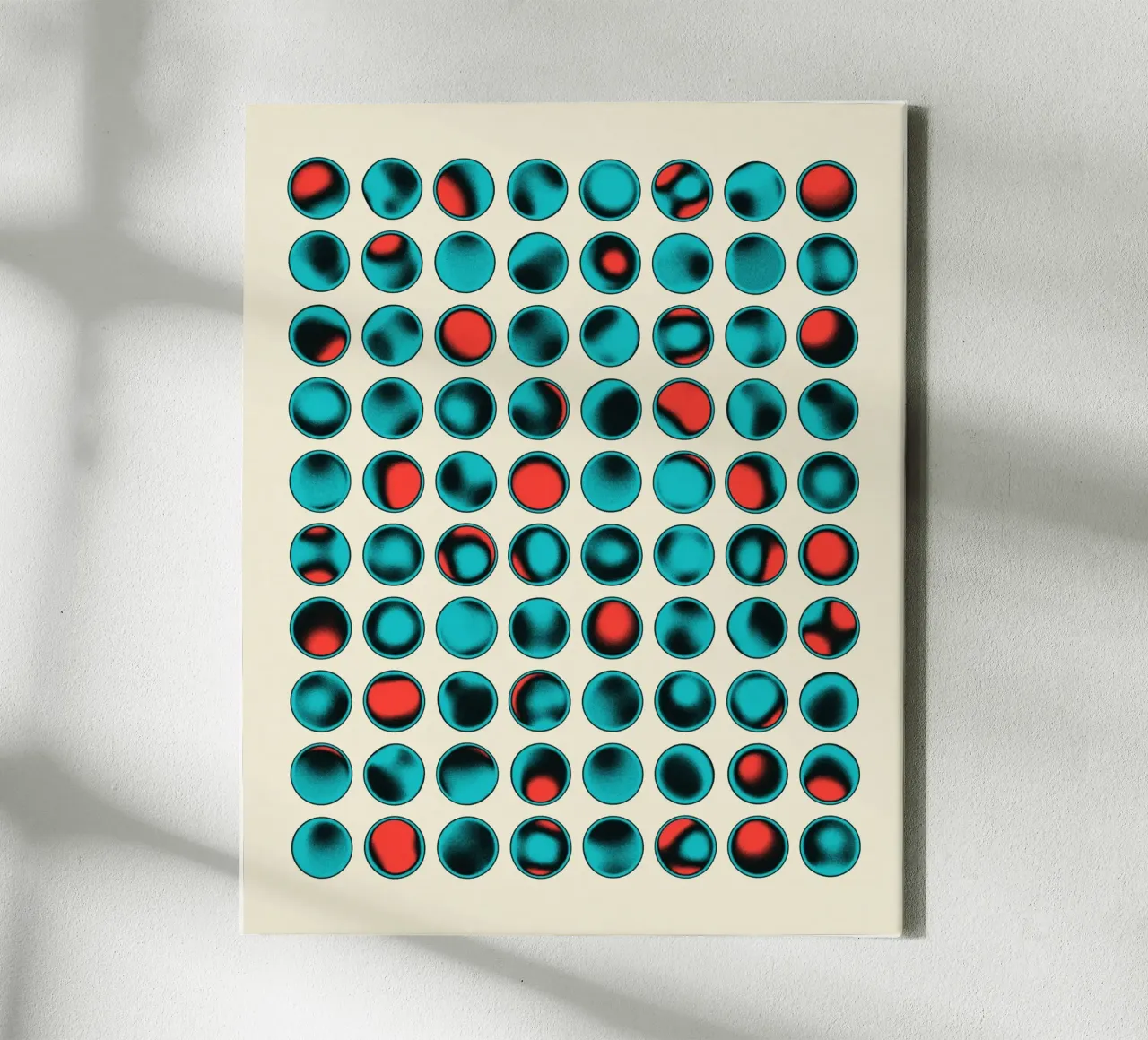 ORBS 18 Leinwand von Jazzberry Blue