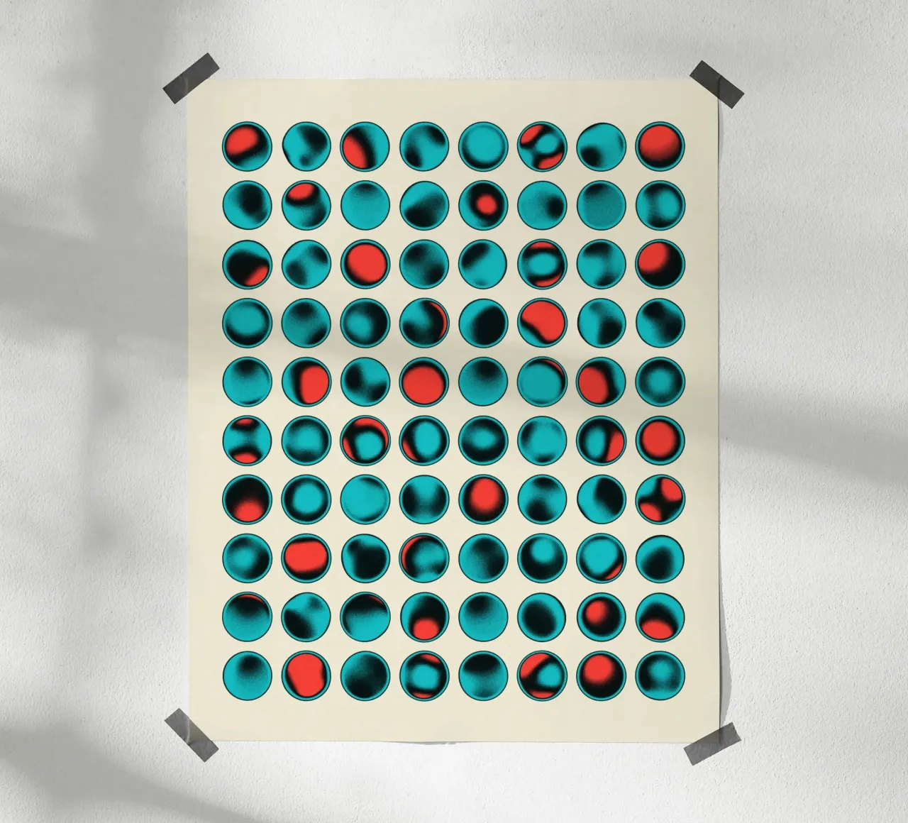 ORBS 18 poster da Jazzberry Blue