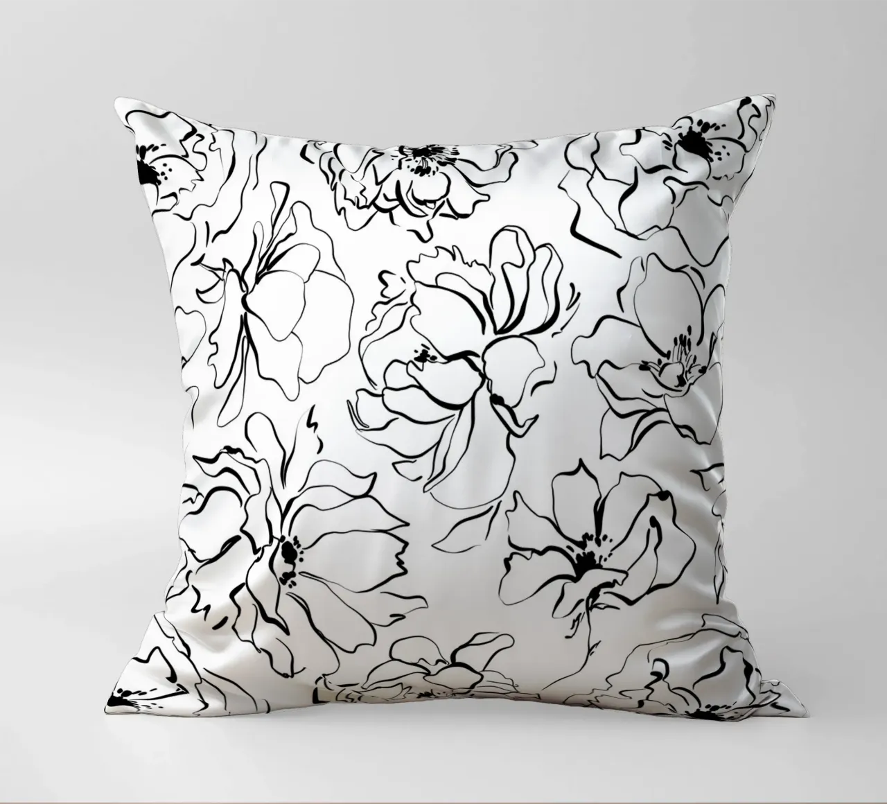 Simple Floral Pattern No 3 cuscino da treechild