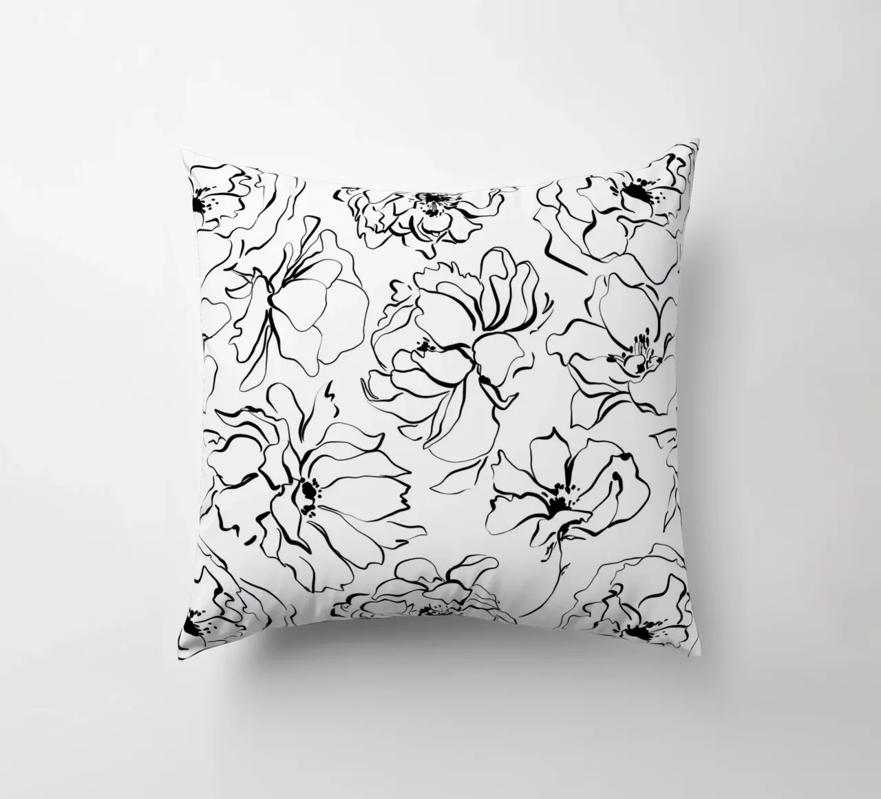 Simple Floral Pattern No 3 cuscino da treechild