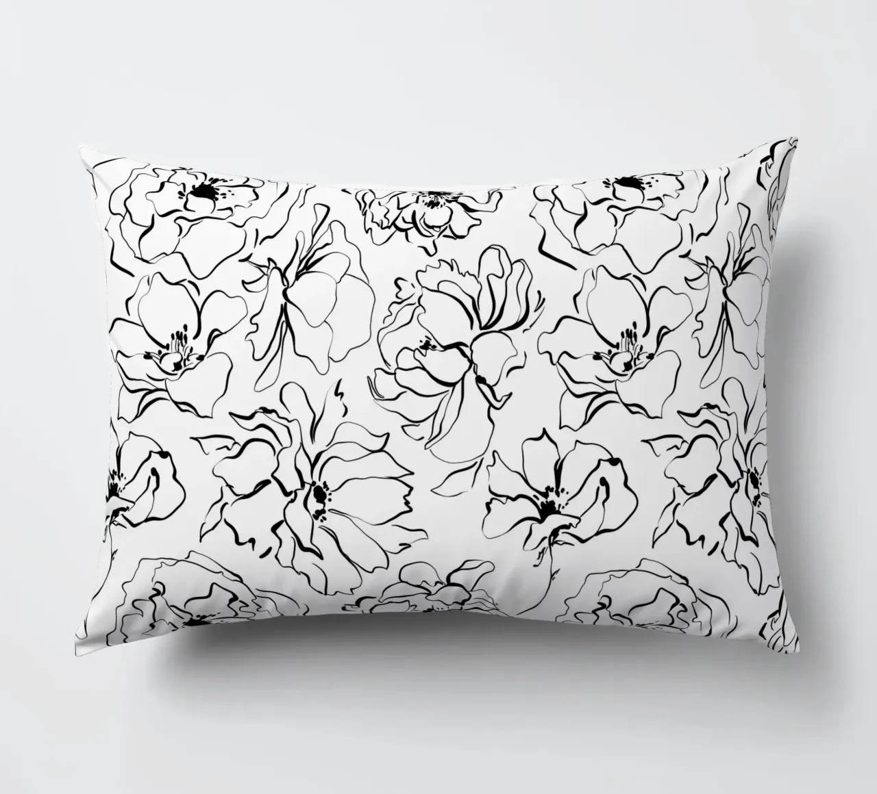 Simple Floral Pattern No 3 cuscino da treechild