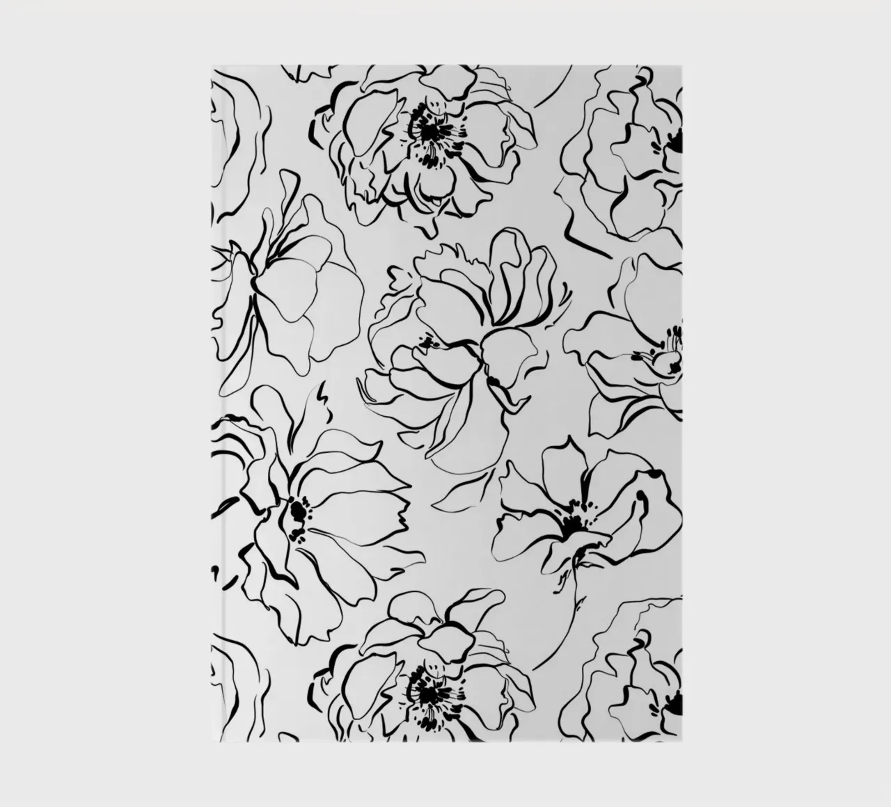 Simple Floral Pattern No 3 diario da treechild
