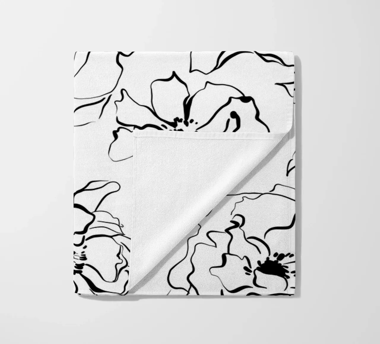 Simple Floral Pattern No 3 telo mare da treechild