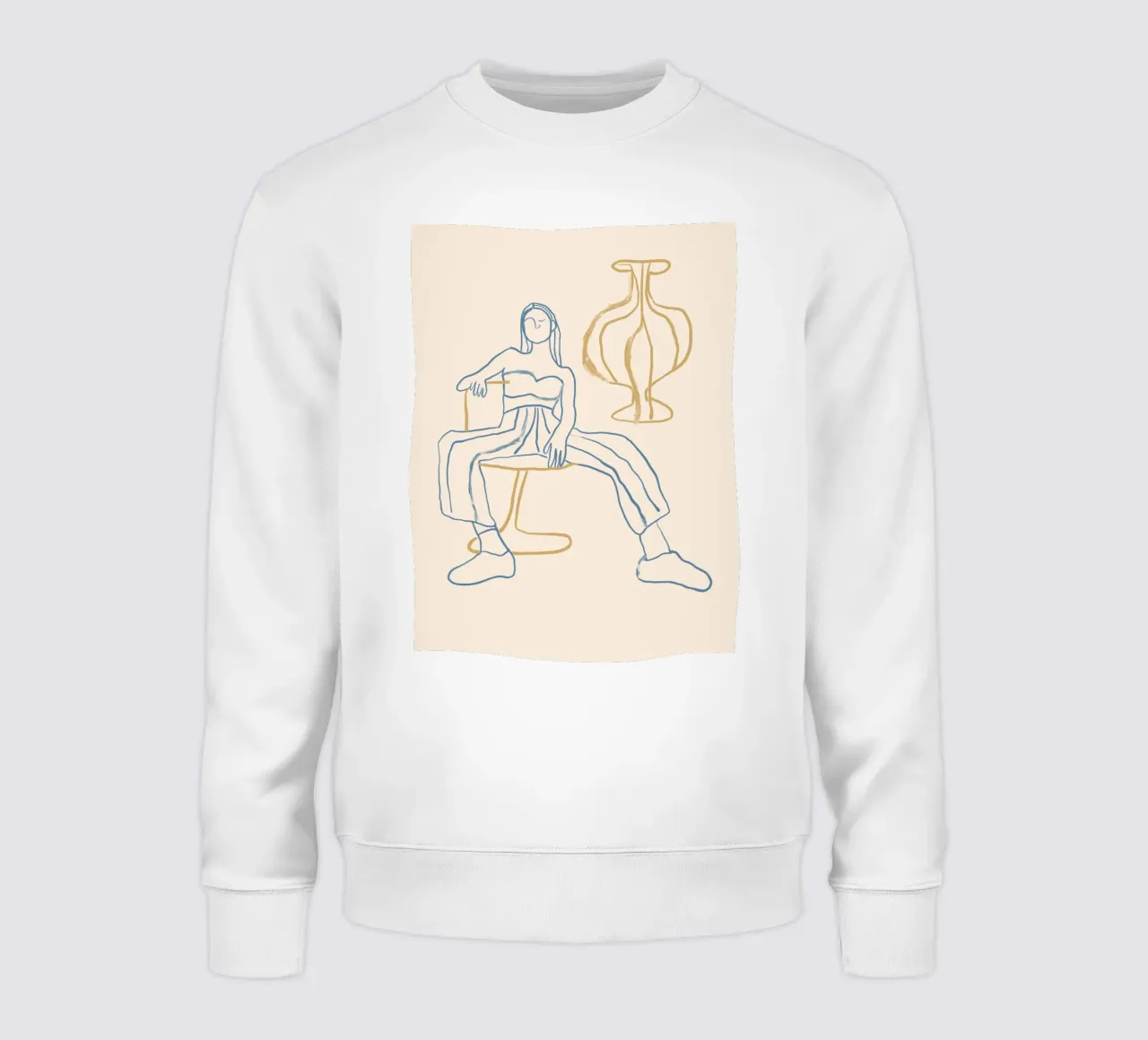 Vie Simple No 84 felpa da treechild