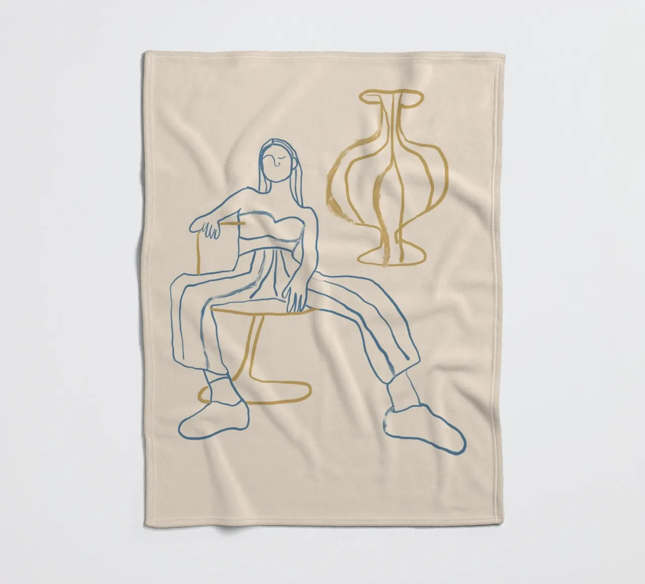 Vie Simple No 84 coperta in pile da treechild