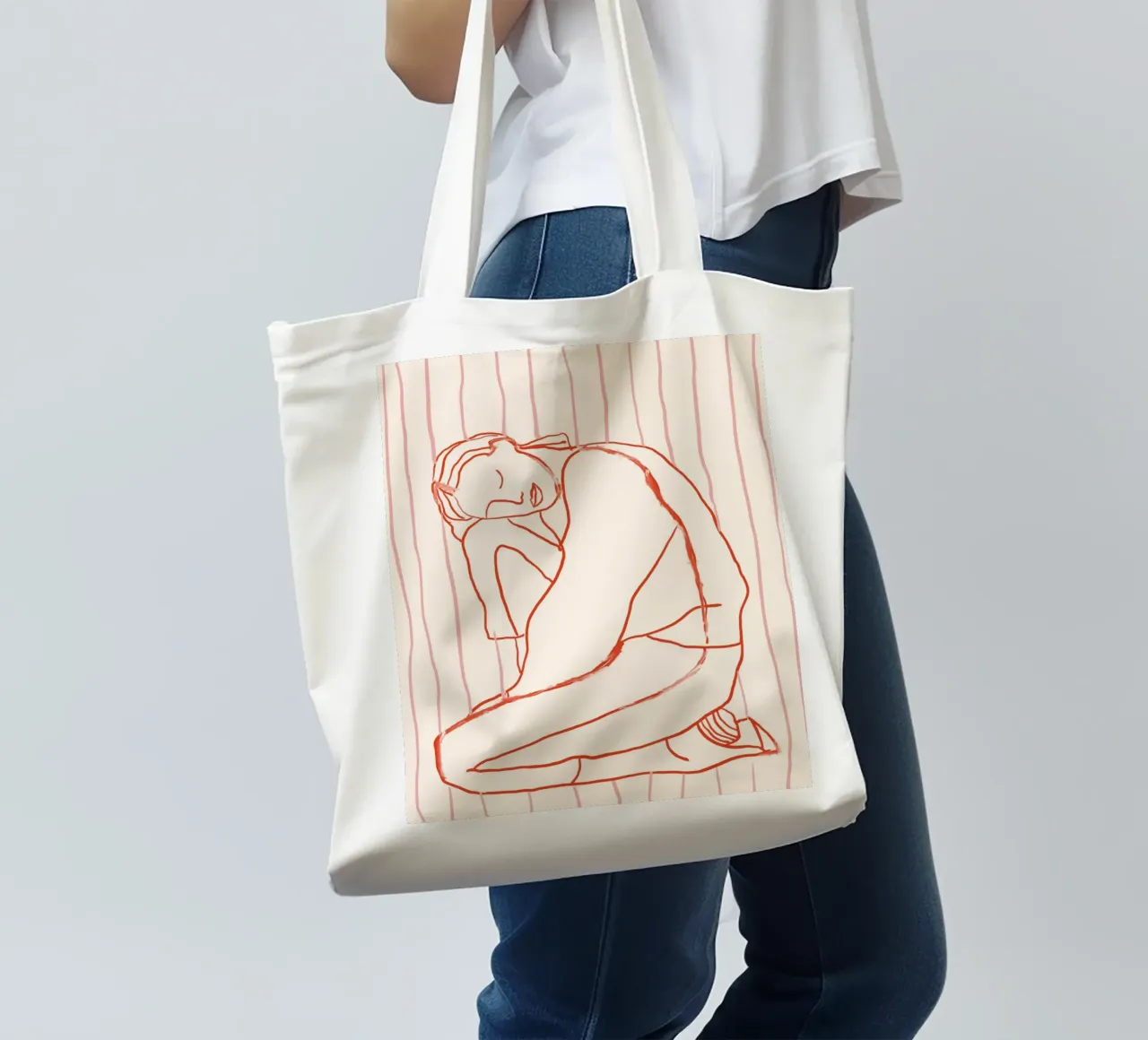 Vie Simple No 85 borsa in juta da treechild