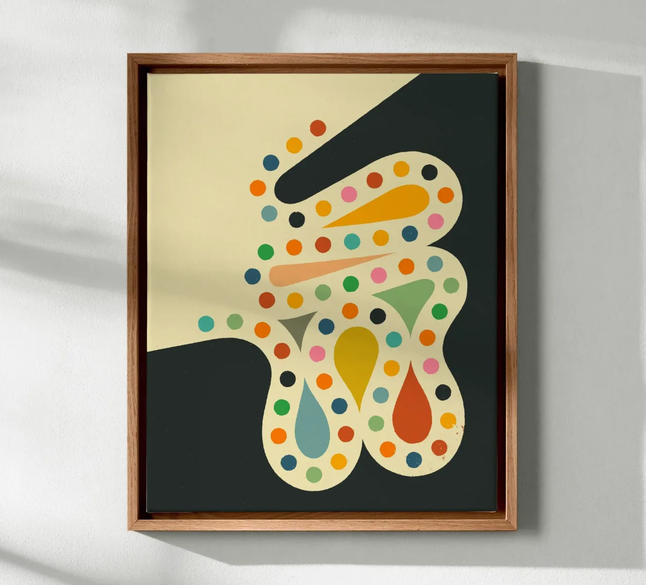TRANSIT canvas with Floater frame by Jazzberry Blue