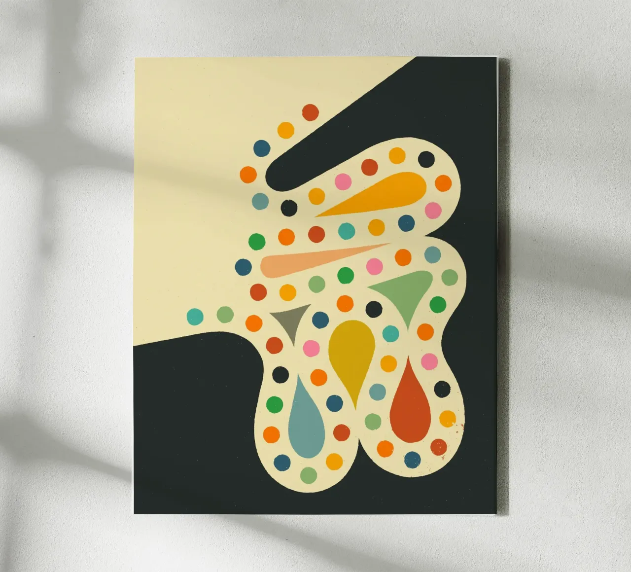 TRANSIT canvas with Floater frame by Jazzberry Blue