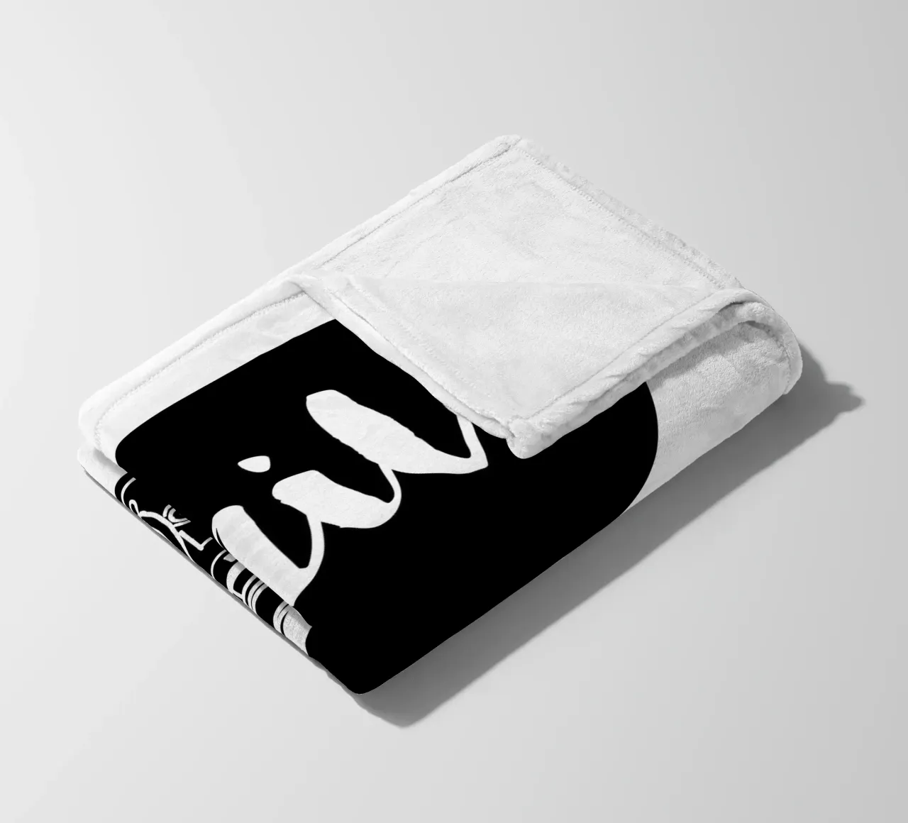 Smile Camera Typografie Design in bianco e nero monocromatico coperta in pile da THE MOTIVATED TYPE