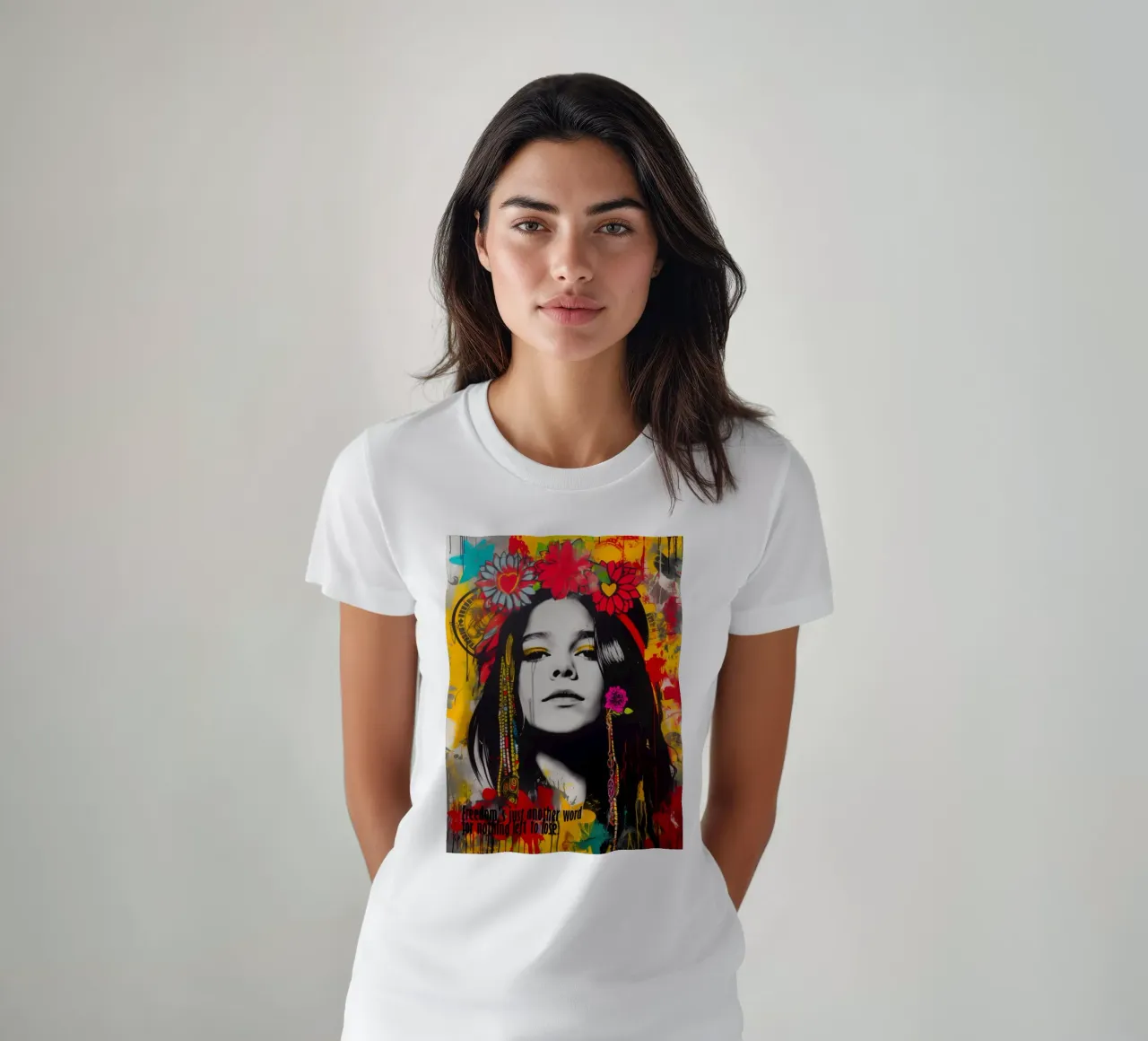 Libertà è solo un'altra parola per dire che non c'è più niente da perdere - Janis t-shirt da Autofocus