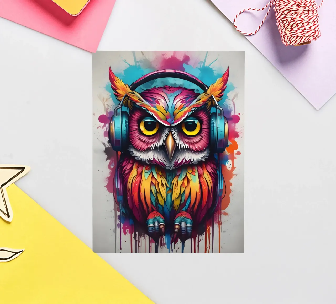Owl music sticker by MakArena