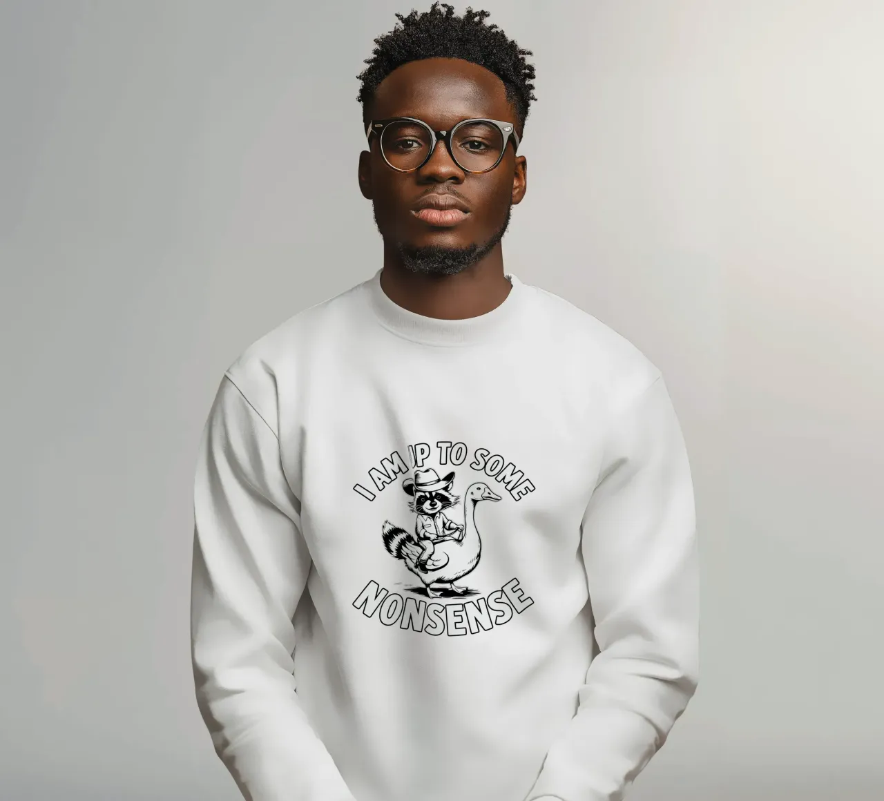 I am up to some nonsense felpa da edsonramosart